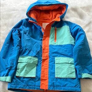 Hanna Andersson Colorblock Hooded Snow Jacket